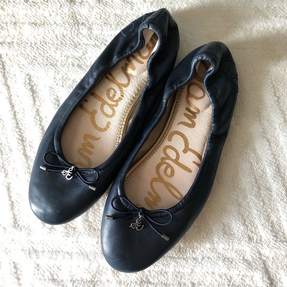 Shoes - Sam Edelman Felicia Ballet Flats Ballet Navy